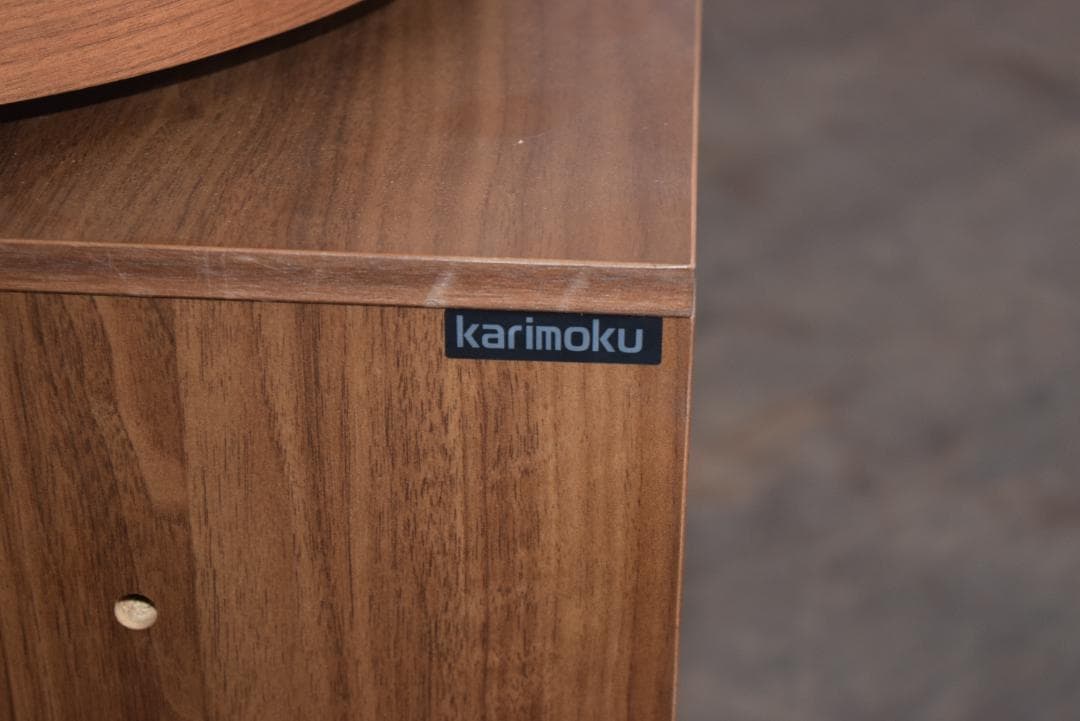 展示品 カリモク テレビボード 幅136cm QT91AH ウォールナット