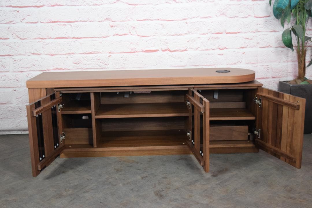 展示品 カリモク テレビボード 幅136cm QT91AH ウォールナット