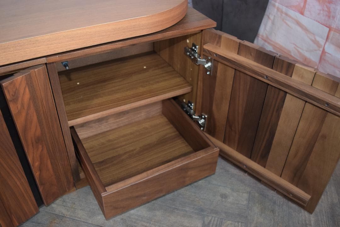 展示品 カリモク テレビボード 幅136cm QT91AH ウォールナット