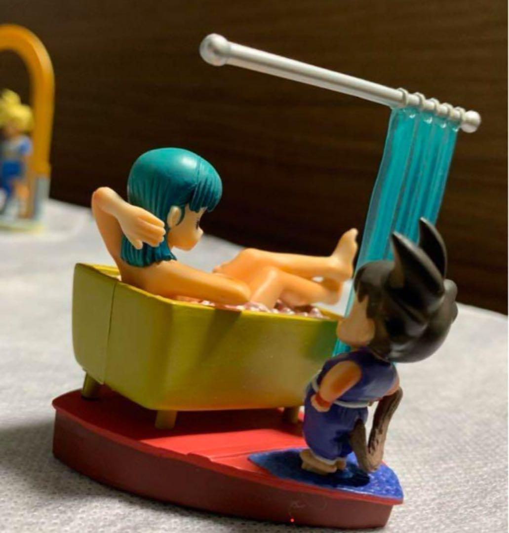 ドラゴンボールカプセル クライシス編 孫悟空&ブルマ バスタブ お風呂