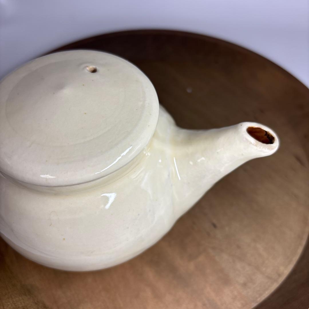 m*e様 《未使用品》【出西窯】　ティーポット　　急須／民藝／白