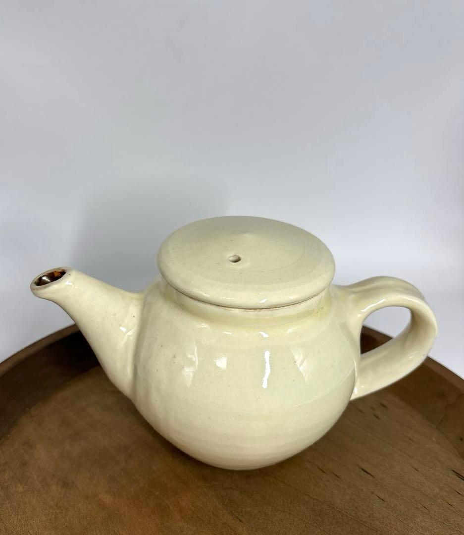 m*e様 《未使用品》【出西窯】　ティーポット　　急須／民藝／白