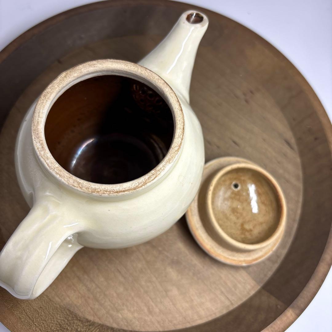 m*e様 《未使用品》【出西窯】　ティーポット　　急須／民藝／白