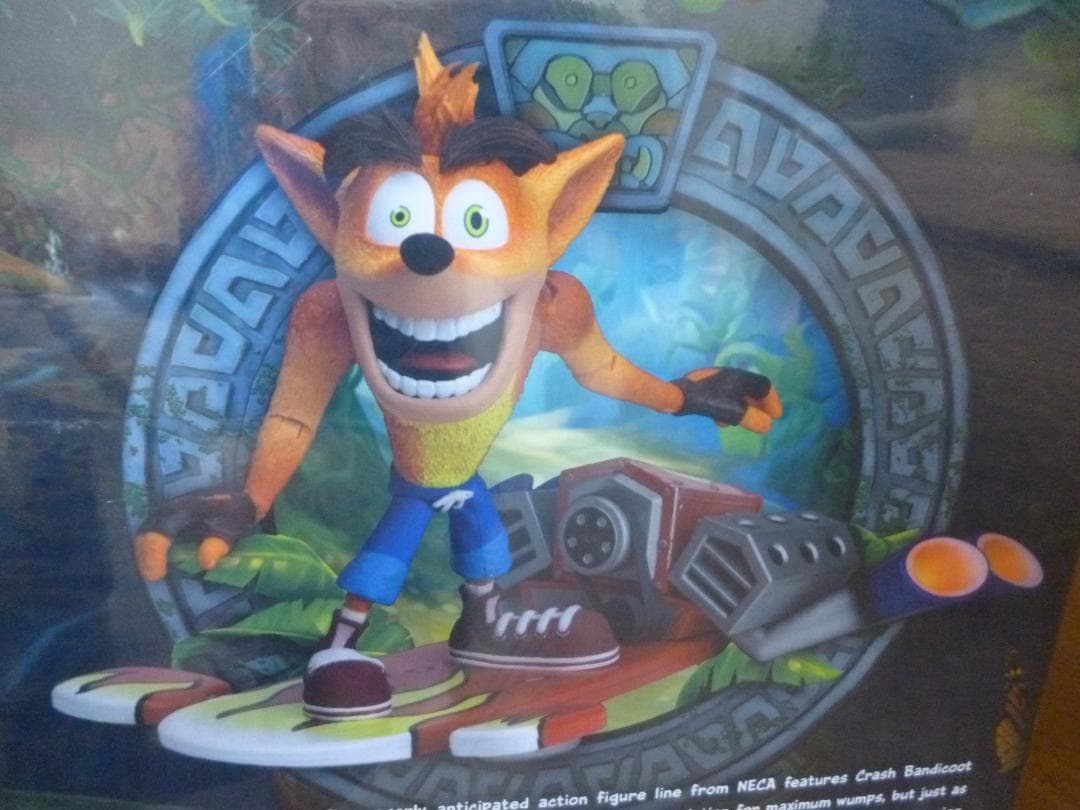 新品・未開封／クラッシュ・バンディクー DXフィギュア 1箱／アクティ