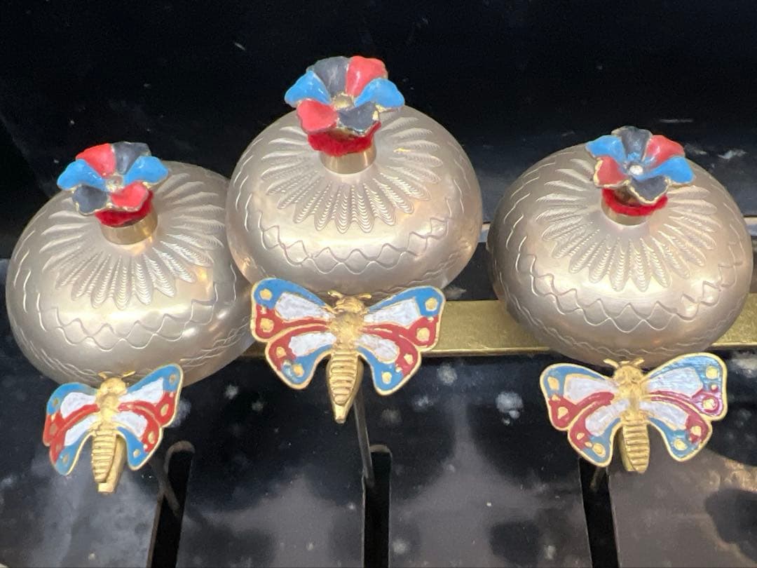 可動品約65弁ベル六個12曲極太超特大オルゴール約23kg東な7-0909⭐︎2F