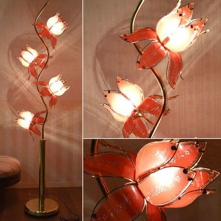 要問合わせ♥️フレンチアンティーク調♥️お洒落フラワーランプライト2色