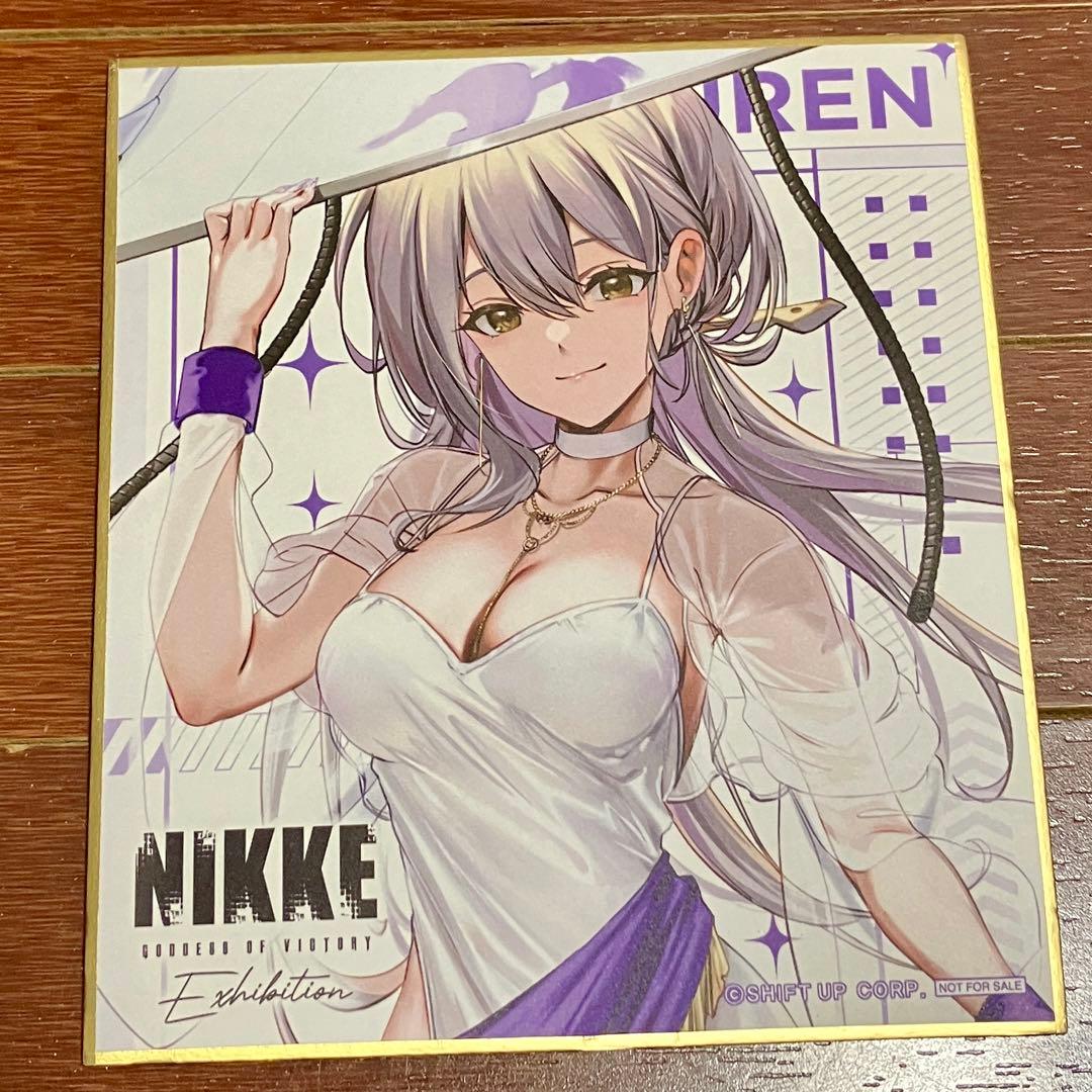 NIKKE Exhibition 2024 限定 入場特典 ミニ色紙 紅蓮 - メルカリ