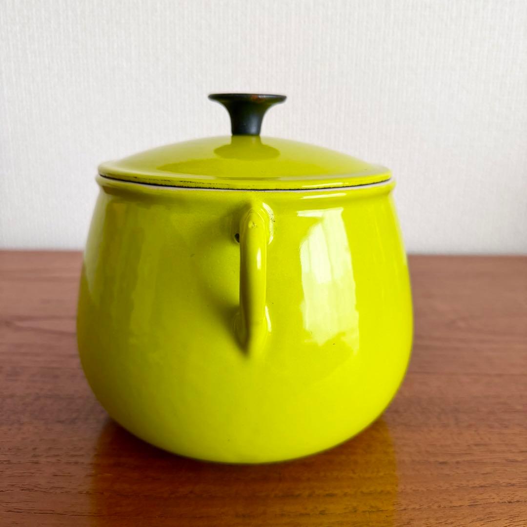 ルクルーゼ　ヴィンテージ　ビーンズポット　レア　小鍋　アンティーク