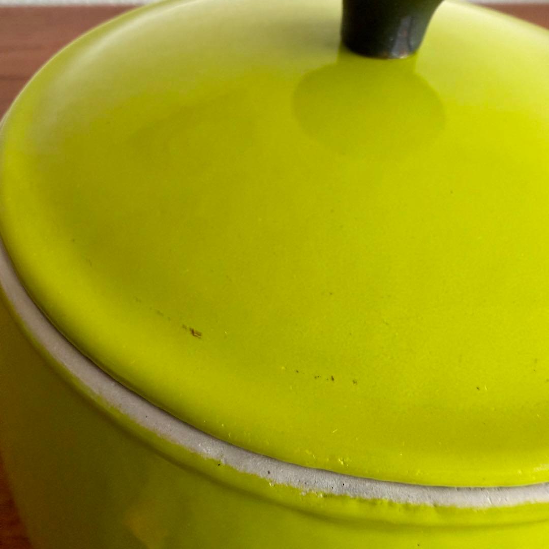 ルクルーゼ　ヴィンテージ　ビーンズポット　レア　小鍋　アンティーク