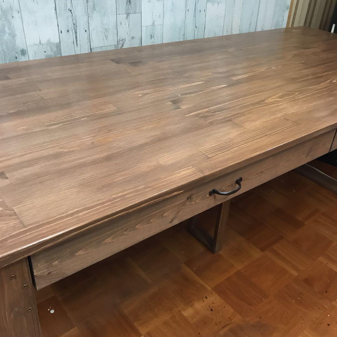 机 テーブル カウンター 幅180cm パイン集成材