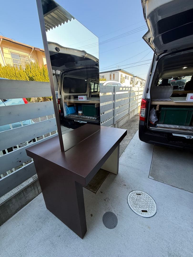 《引取り限定》サロンドレッサー 両面 大型 中古