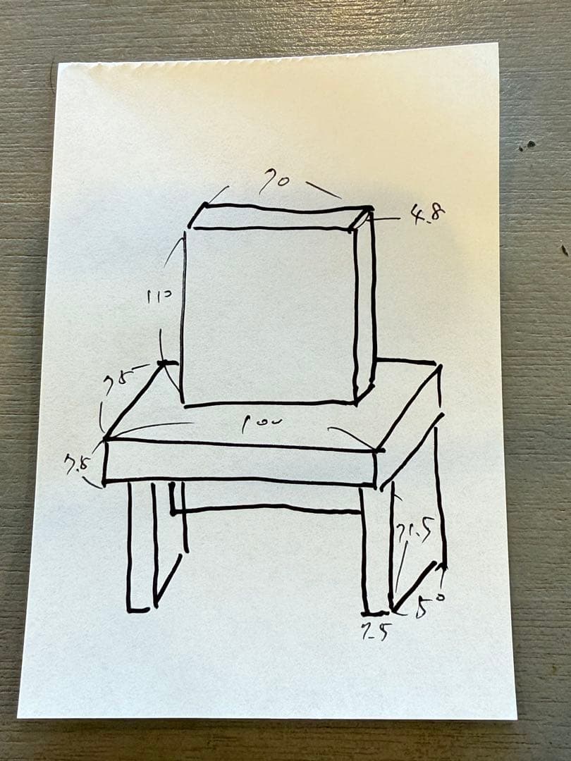 《引取り限定》サロンドレッサー 両面 大型 中古