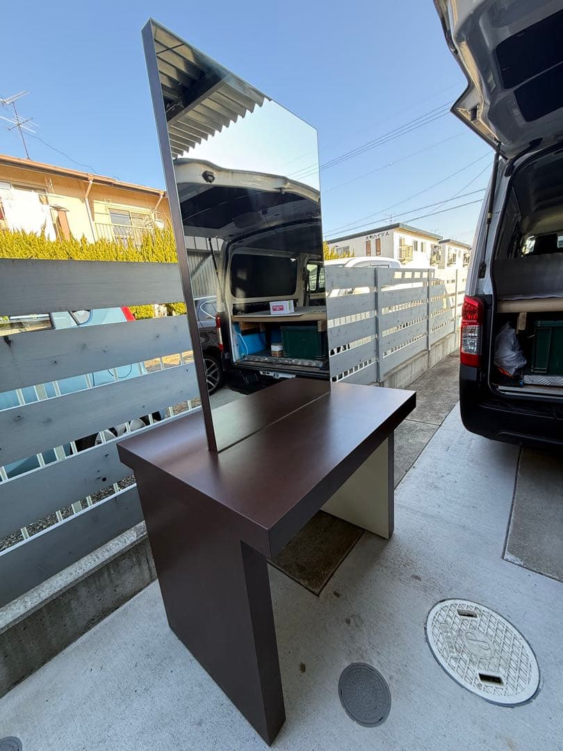 《引取り限定》サロンドレッサー 両面 大型 中古