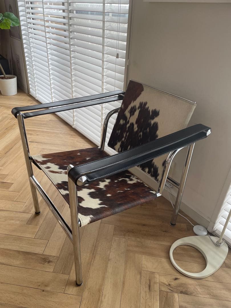 LC1 ルコルビジェ　スリングチェア　リプロダクト　LEATHER FORM製