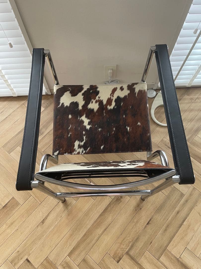 LC1 ルコルビジェ　スリングチェア　リプロダクト　LEATHER FORM製