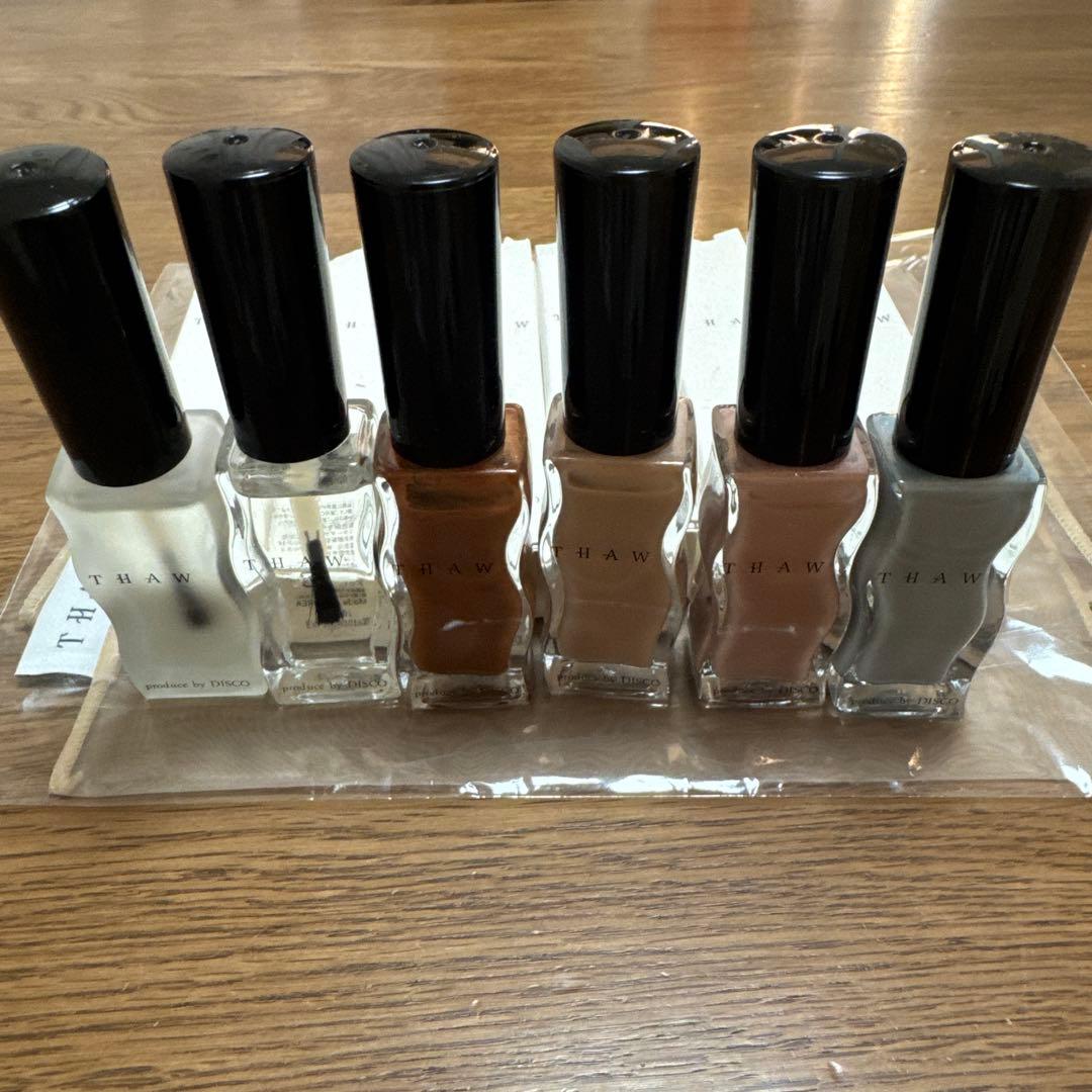 DISCO THAW NAIL POLISH Magnet 6点セット