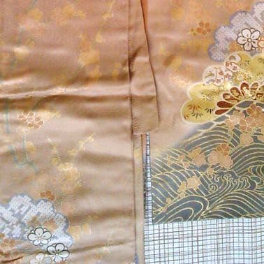 振袖 黒帯セット 成人式 着物 高級感