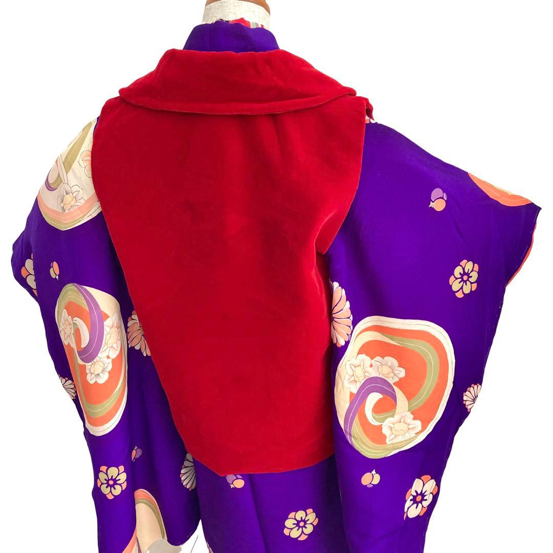 アンティーク3歳 女の子 子供着物 七五三 アンティーク着物 NO5