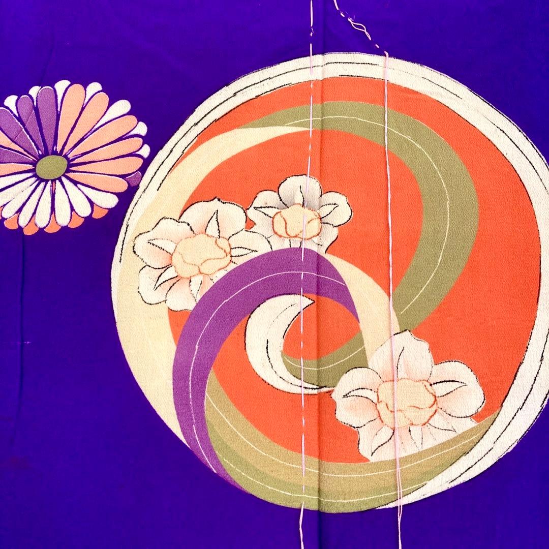 アンティーク3歳 女の子 子供着物 七五三 アンティーク着物 NO5