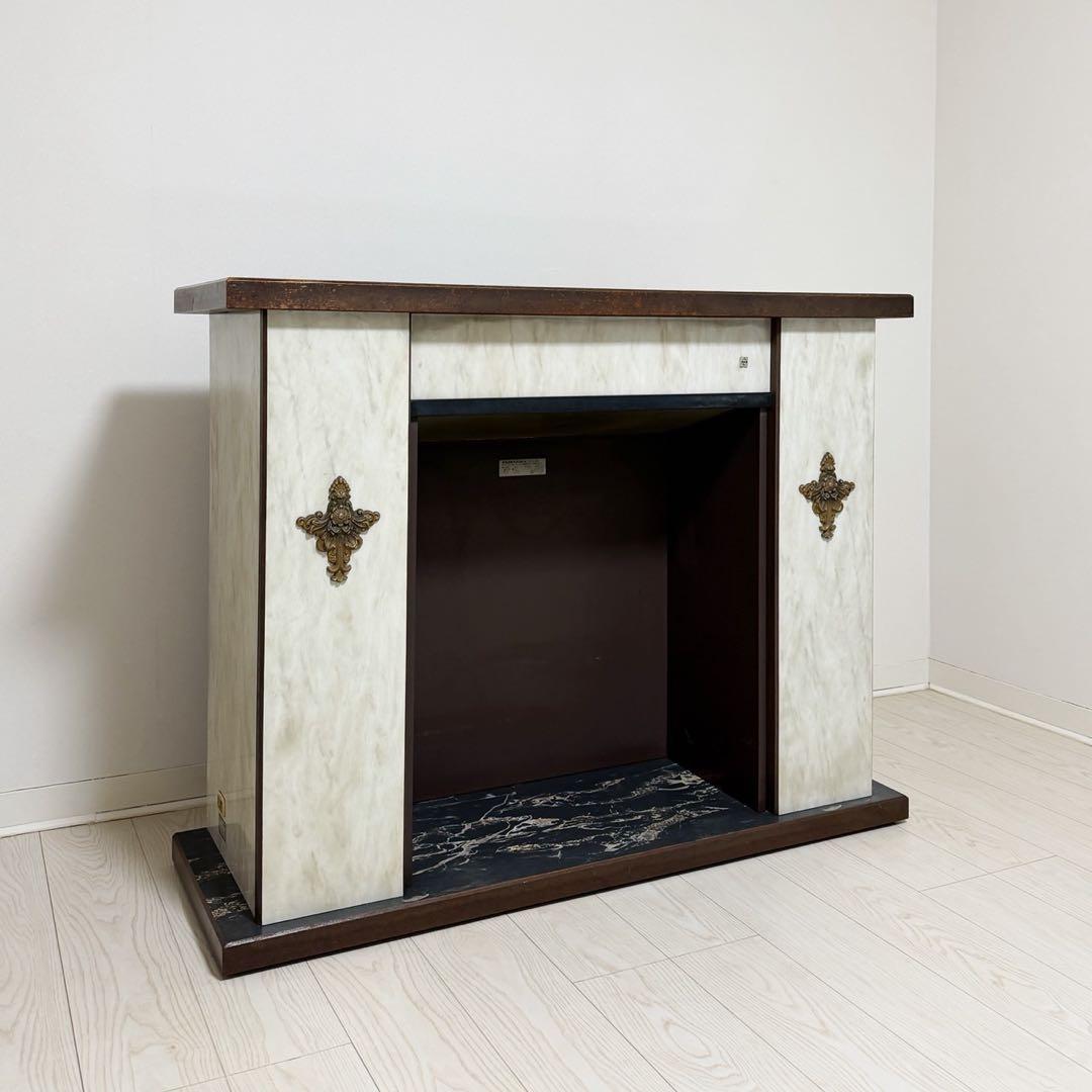 ナショナル マントルピース 暖炉風 飾り棚 インテリア アンティーク調