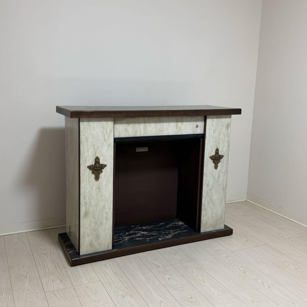 ナショナル マントルピース 暖炉風 飾り棚 インテリア アンティーク調