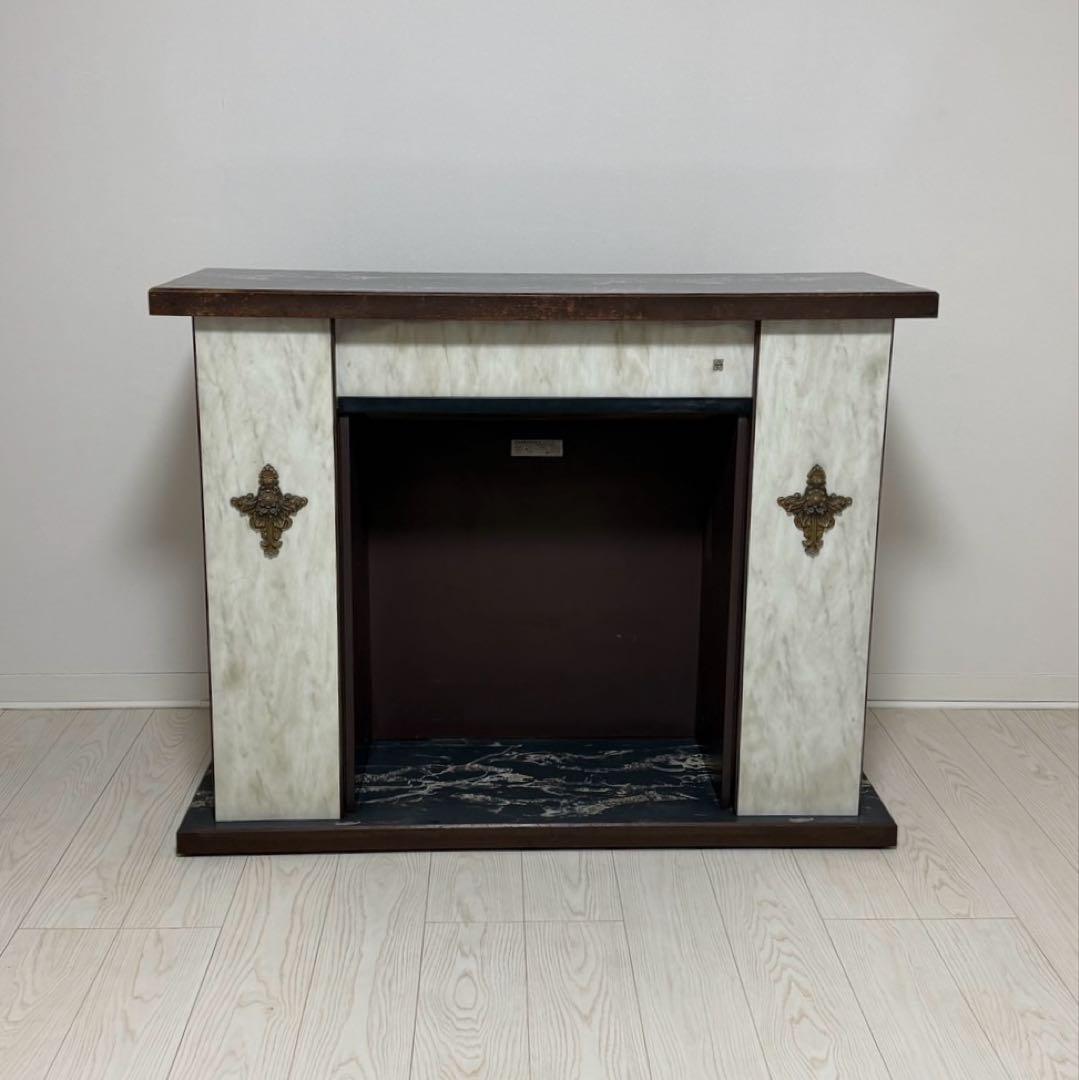 ナショナル マントルピース 暖炉風 飾り棚 インテリア アンティーク調