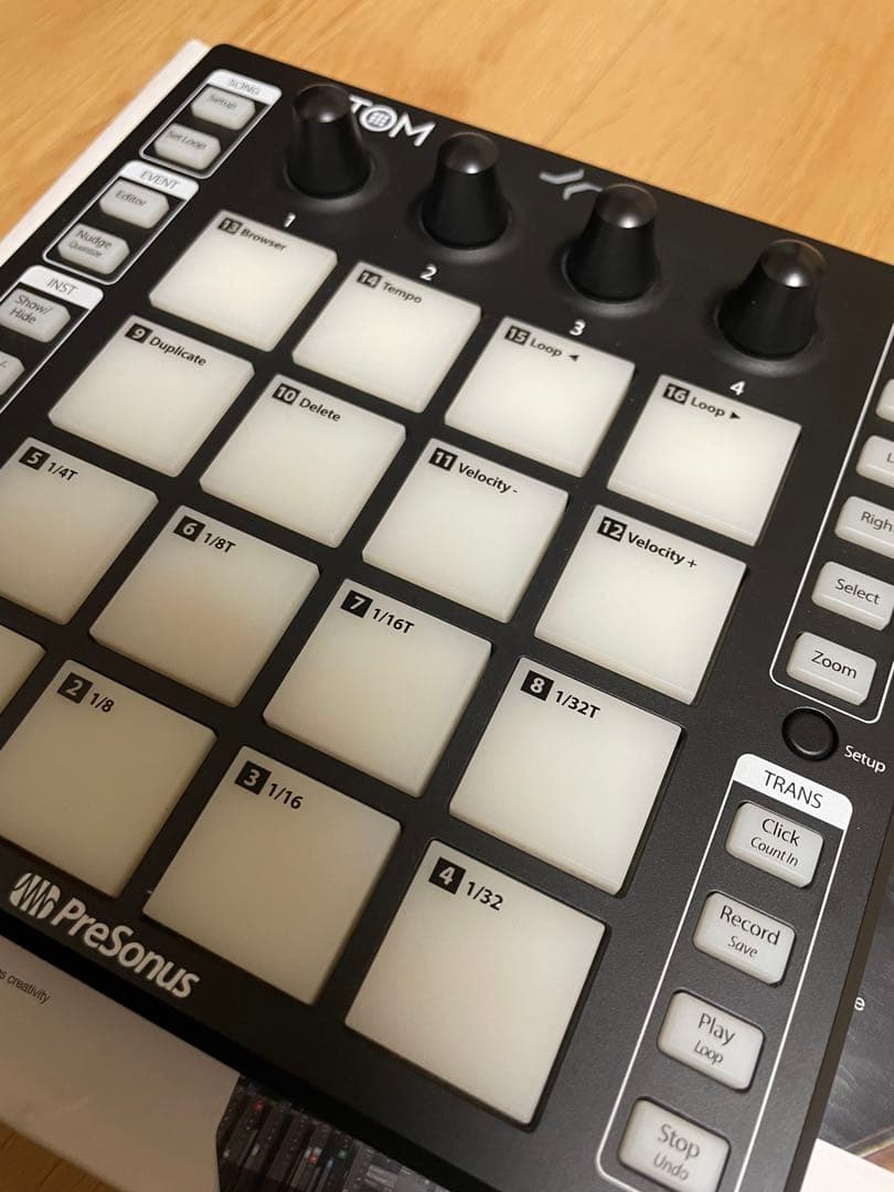 PreSonus ATOM MIDIパッド コントローラー