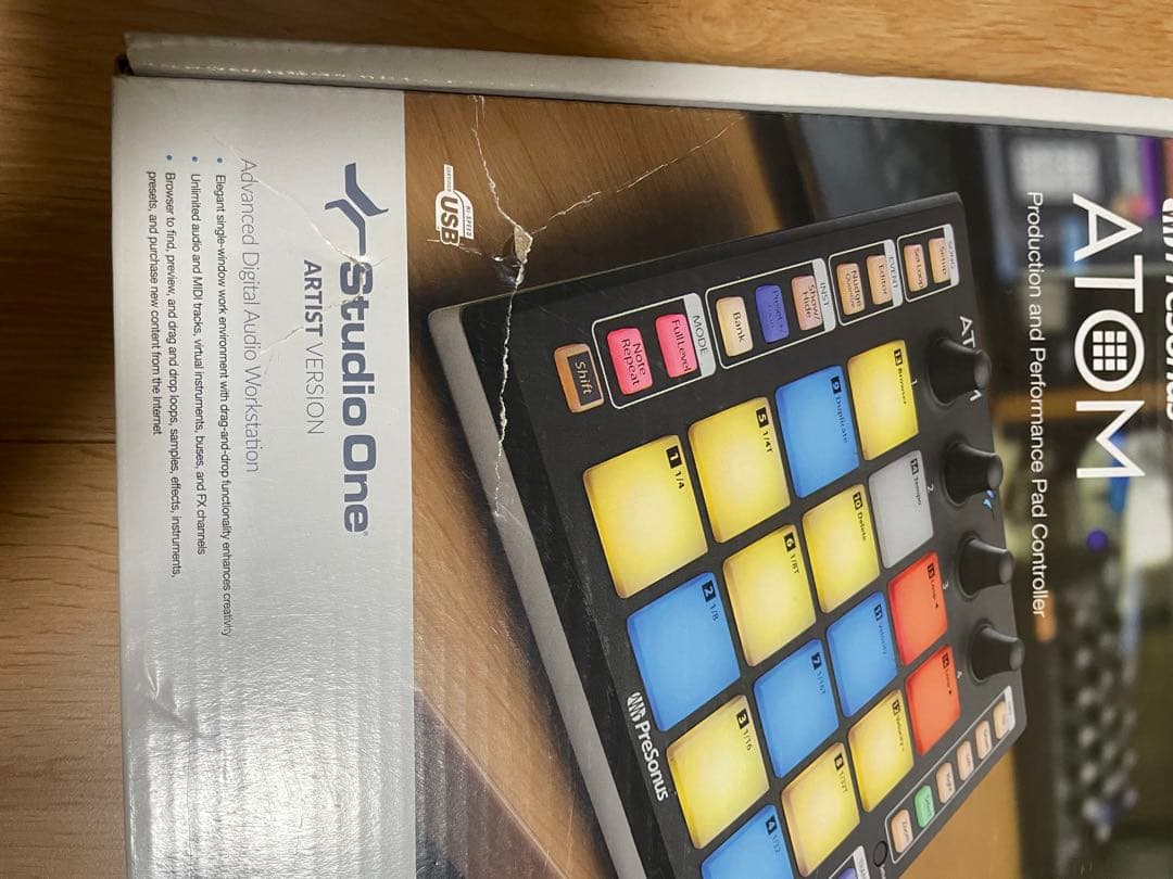 PreSonus ATOM MIDIパッド コントローラー