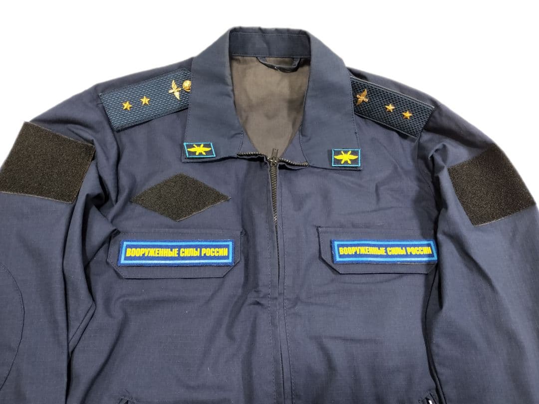 ロシア軍 実物 Военторг製 ロシア空軍 長袖 常勤服 48-4の通販はau PAY