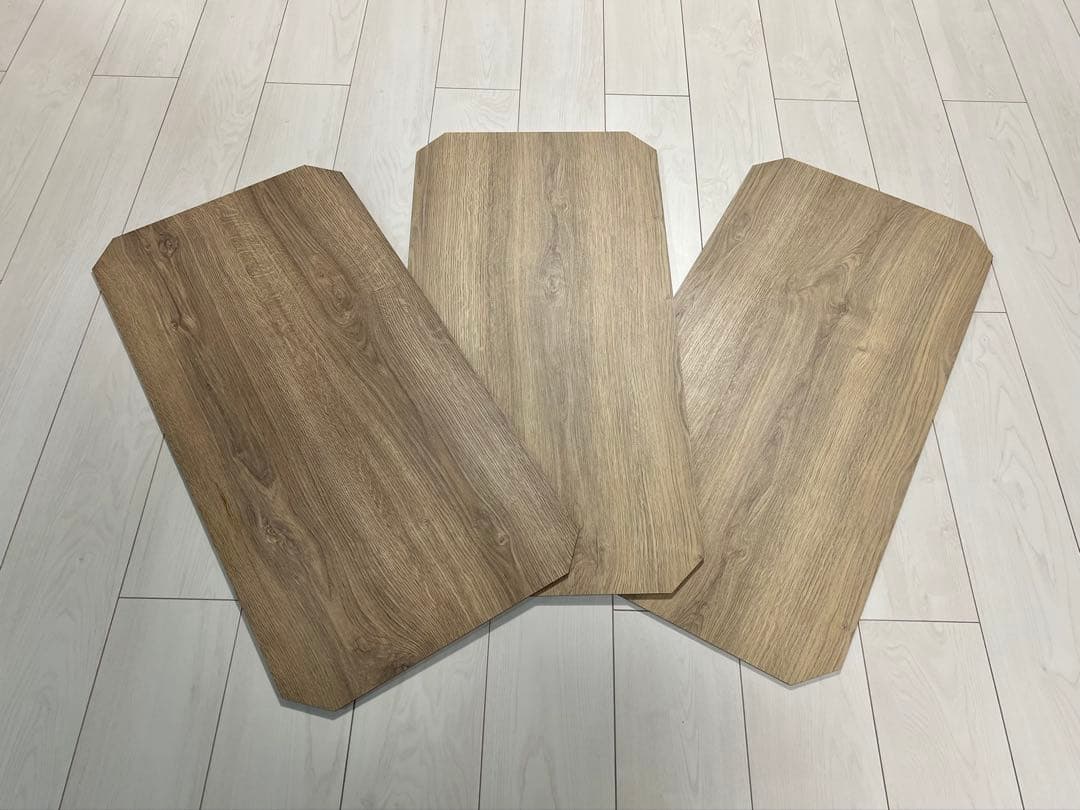 【美品】ルミナス ノワール 5段 スチールラック & ウッドシート