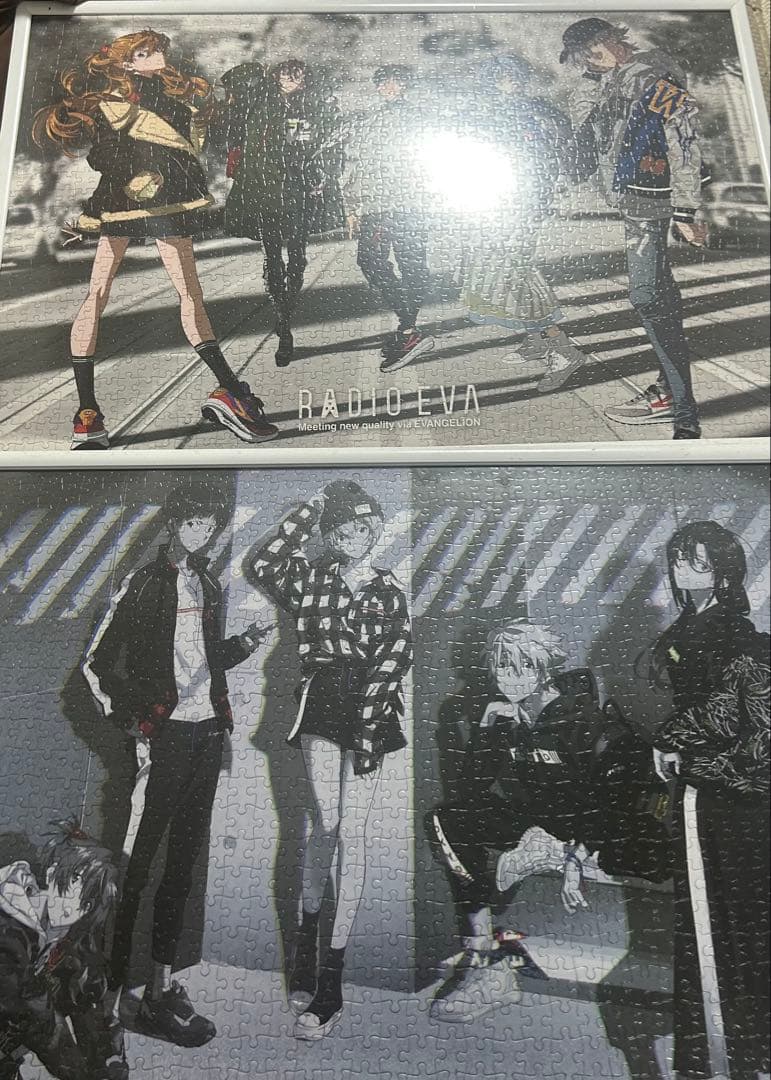 RADIO EVA エヴァンゲリオン ジグソーパズル5枚セット