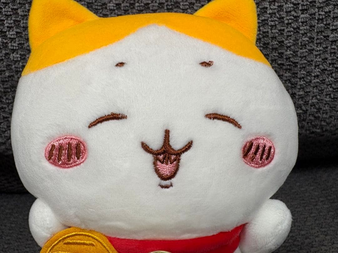 招福ハチワレぬいぐるみ(フェイク)