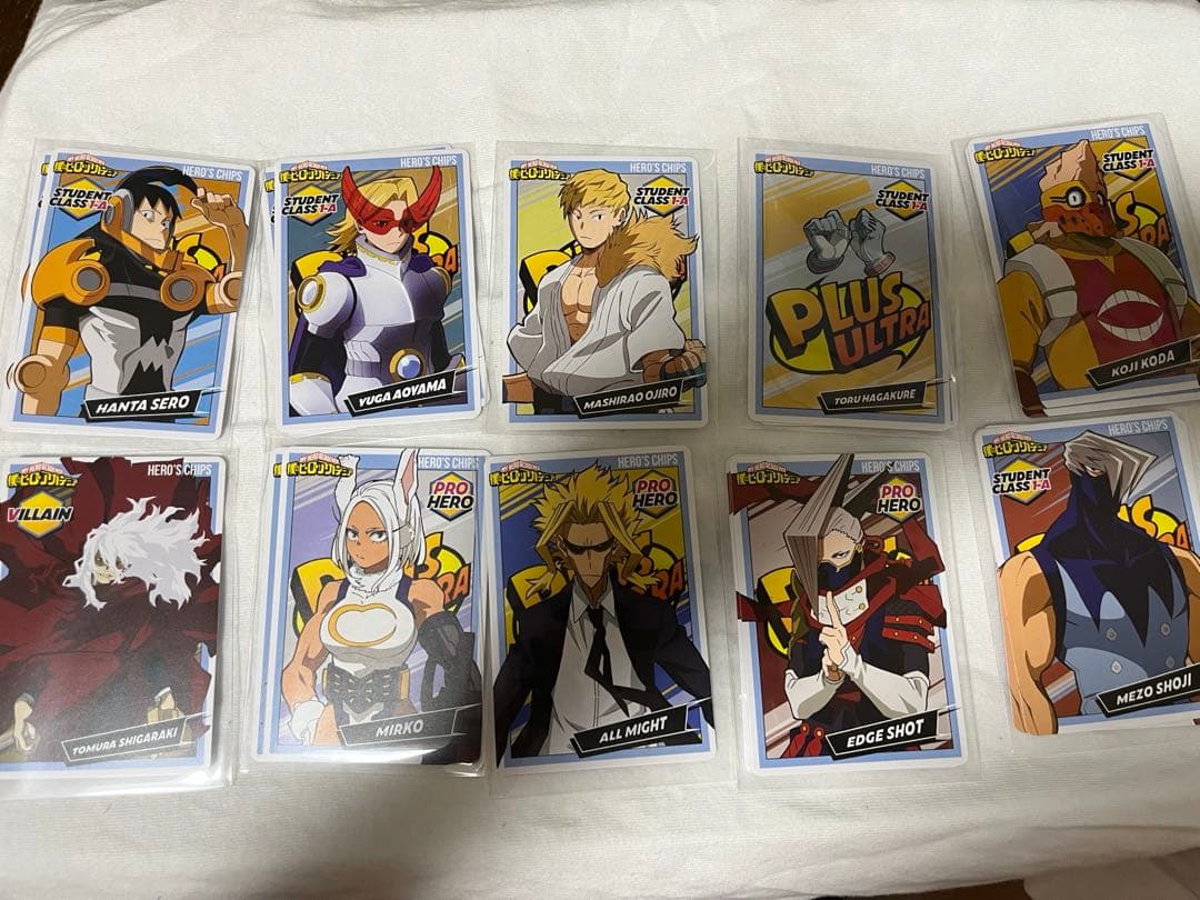 ヒーローズチップ2 ヒロアカ カード レア爆豪勝己 緑谷出久 オール