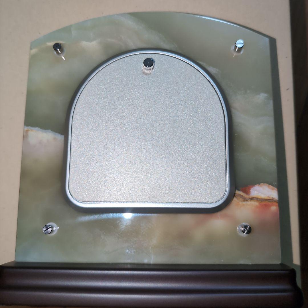 SEIKO セイコー スタンダード オニキス 置き時計 BZ365M