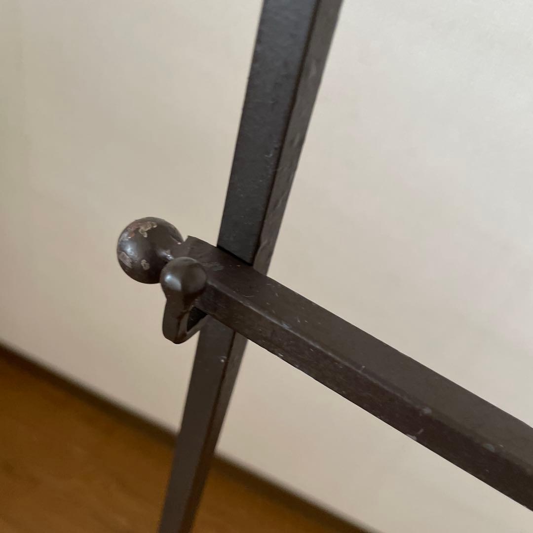 アイアン スチール ハンガーラック 3段