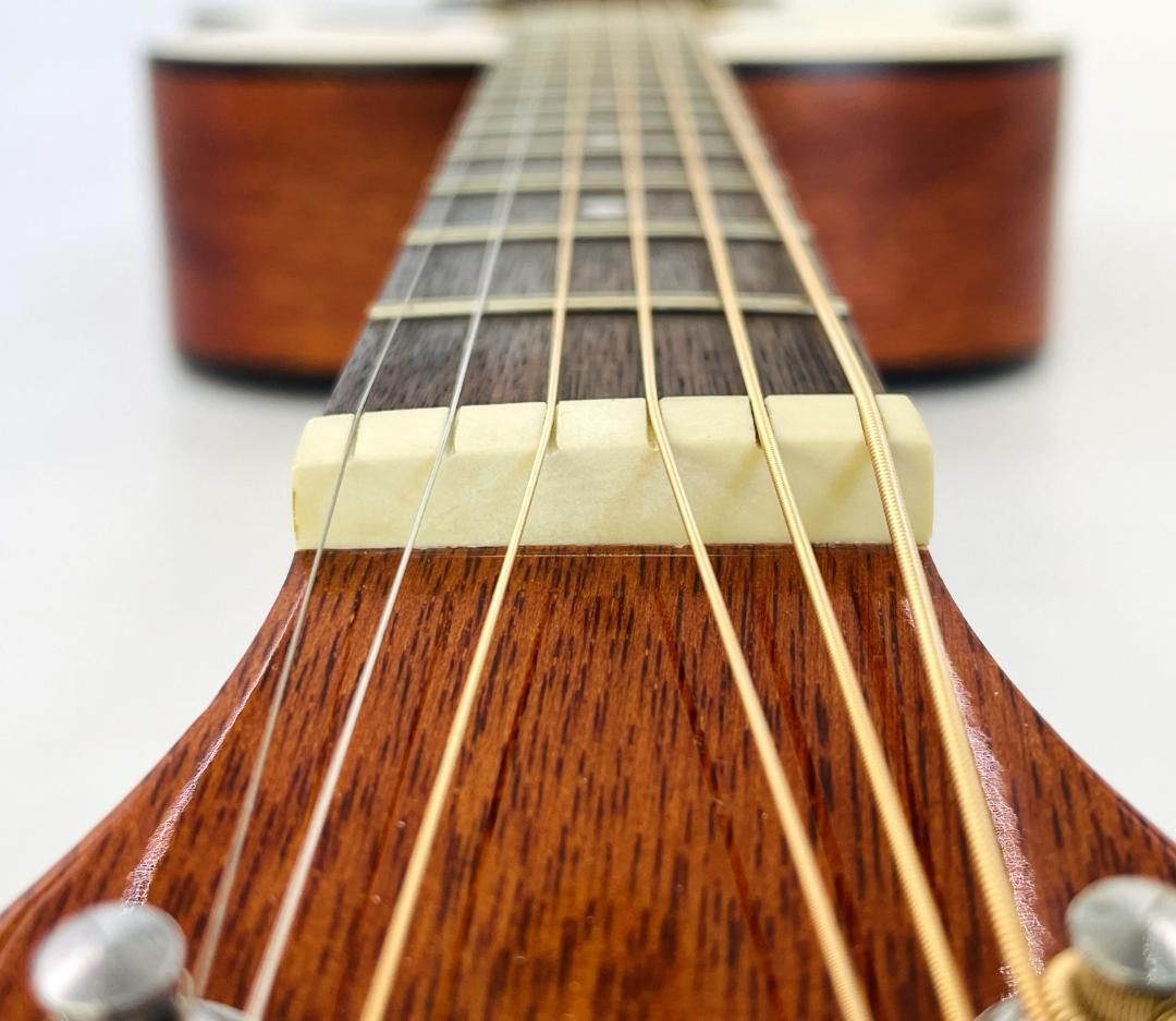 Cort CAG-1F NAT 単板風サウンド 小ぶりボディ 弦高低め【整備品