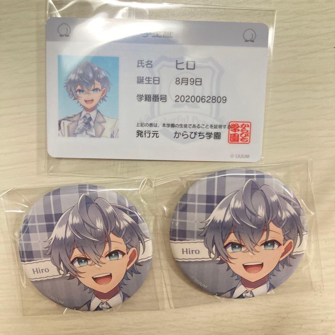 からぴちパラダイス2025 カラフルピーチ 缶バッジ 缶バ パラぴち ヒロ