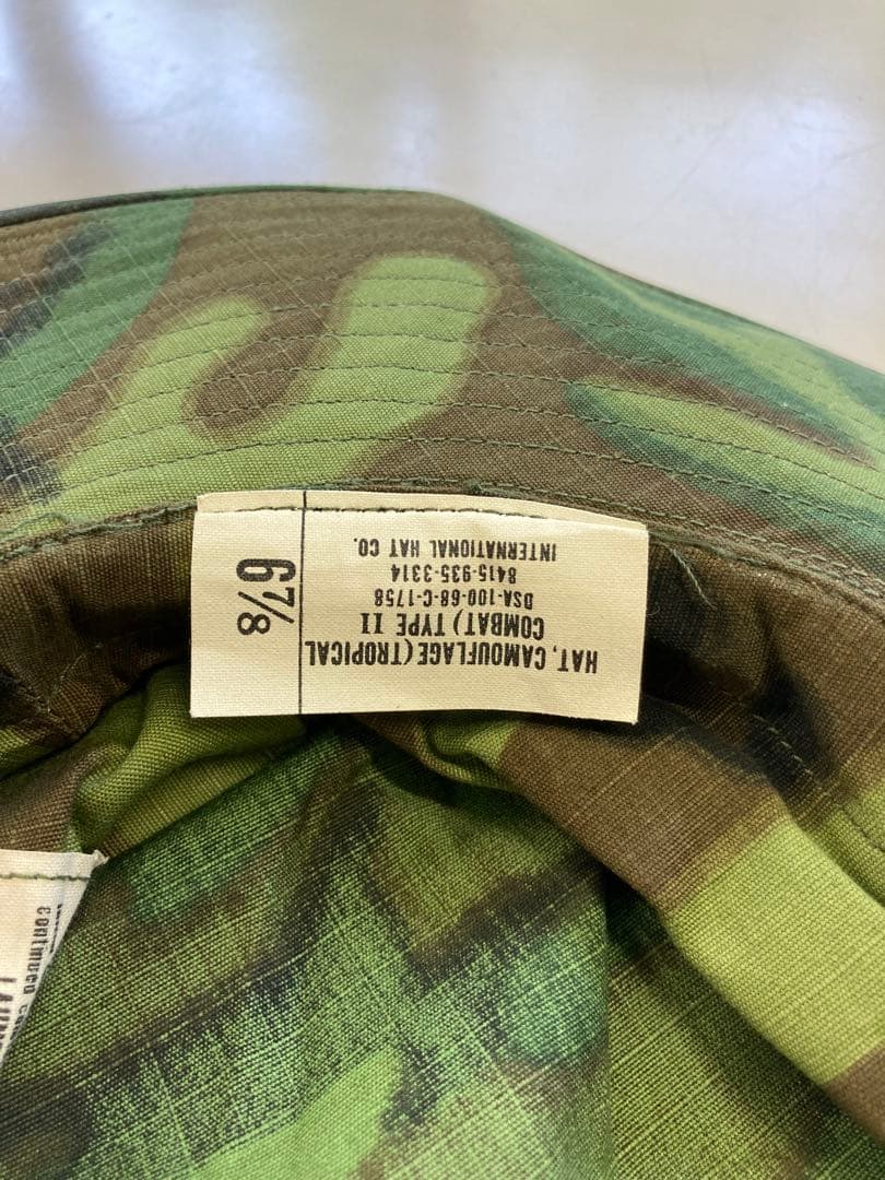 米軍実物 60's ERDL ジャングルハット デッドストック - メルカリ