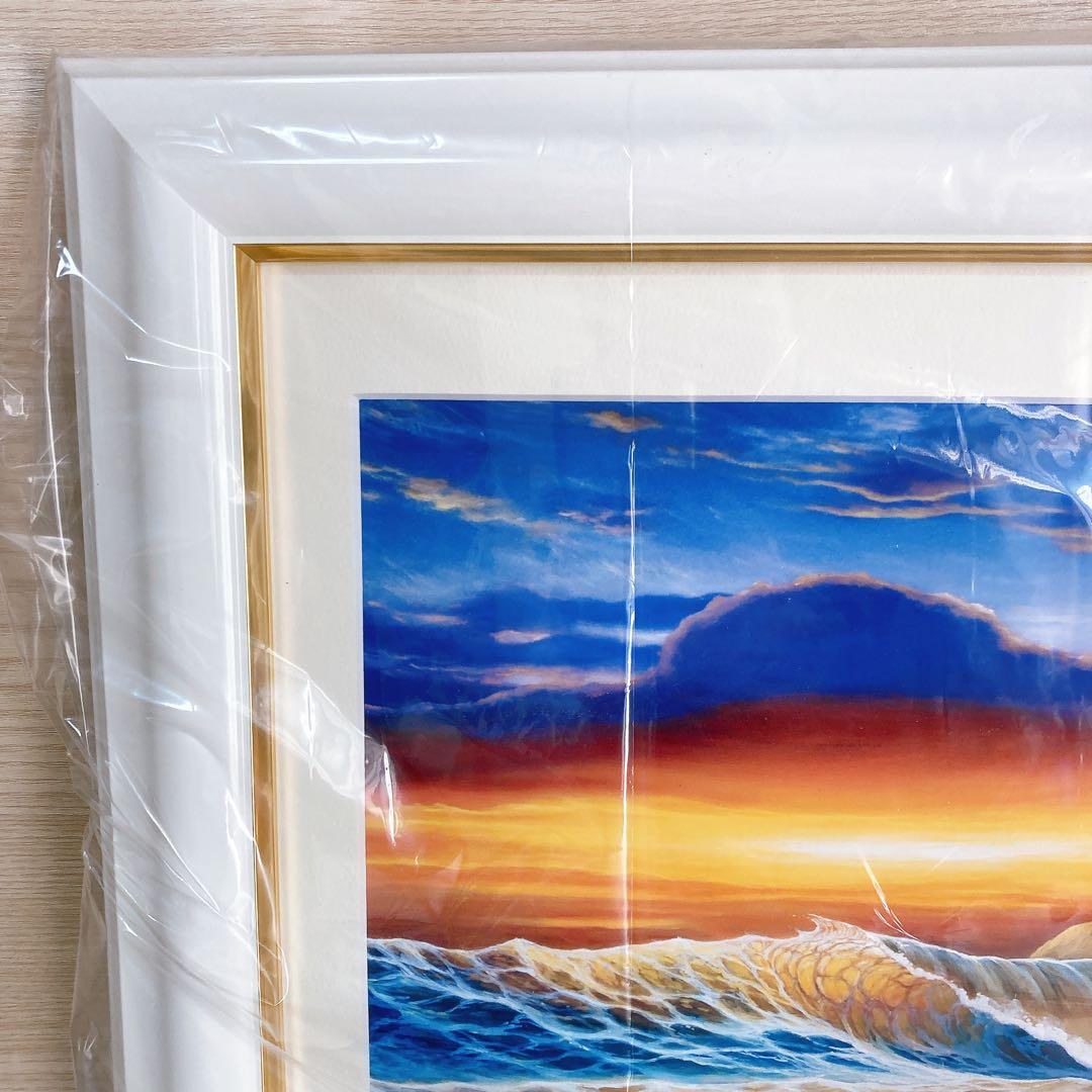 キモ KIMO 作家 夕日が沈む前に 絵画 新品未使用 - メルカリ