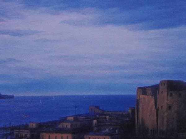 前田美智子、卵城（CASTLE DELL'OVO）の夜明け、希少な画集より