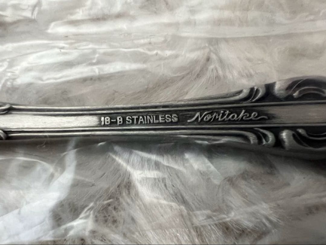 ノリタケ　カトラリーセット　スプーンセット〈6本セット〉燻し加工