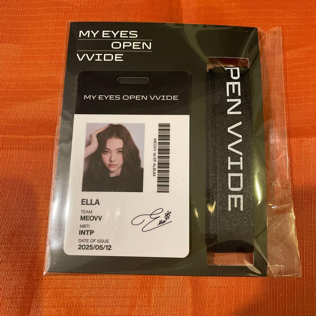 MEOVV ミヤオ ポップアップ IDカード トレカ付き エラ - メルカリ