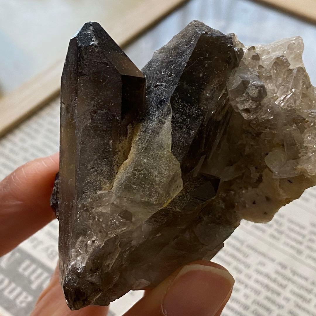 ゼウス スモーキー シトリン 原石 クラスター 天然石 パワーストーン