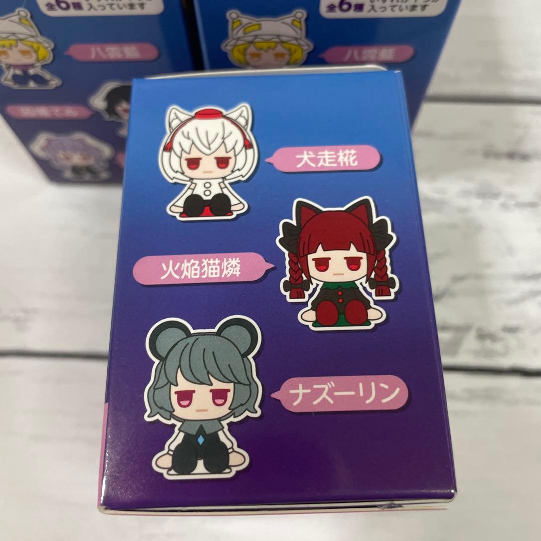 東方 Project フィギュア ラバー 6箱 新品未開封 じとっと ちょこラバ