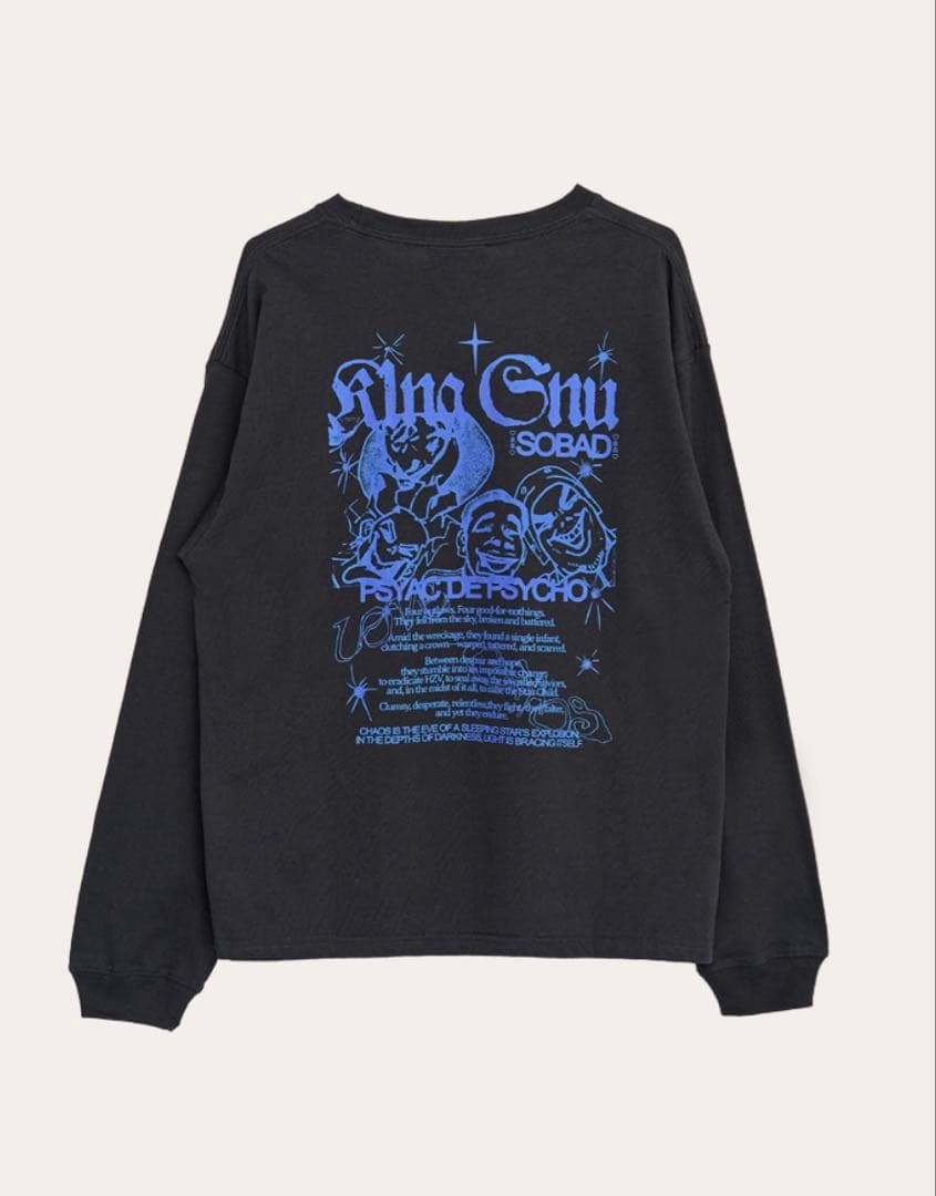 King Gnu キングヌー セントラル 2026 ロンT スミクロ Mサイズ - メルカリ