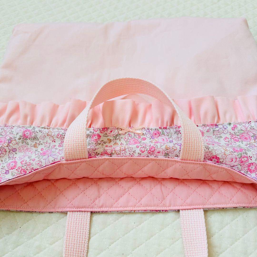 y⭐︎さま専用　レッスンバッグ　花柄　ピンク　女の子