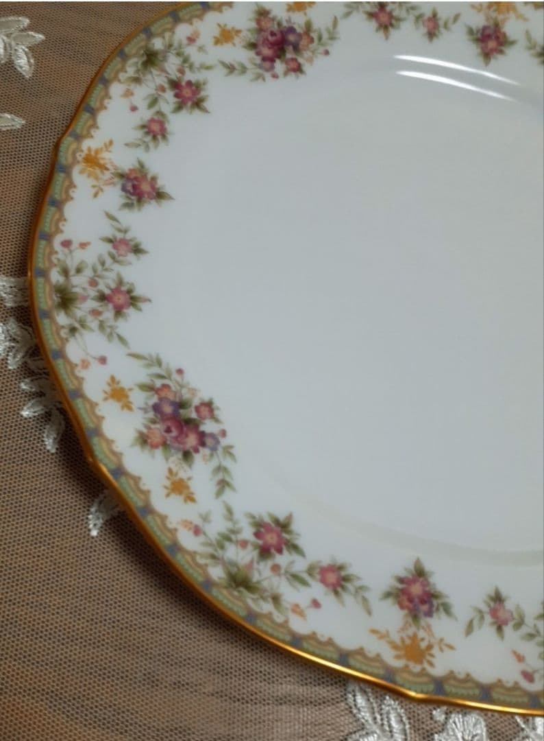 希少 ノリタケ ダイヤモンドコレクション ローズパレス プレート 皿 6枚 新品