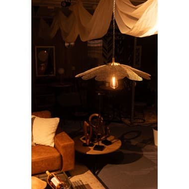 【メーカー直送】東谷LHT-762GD　葉型ダークグレー ペンダントライト