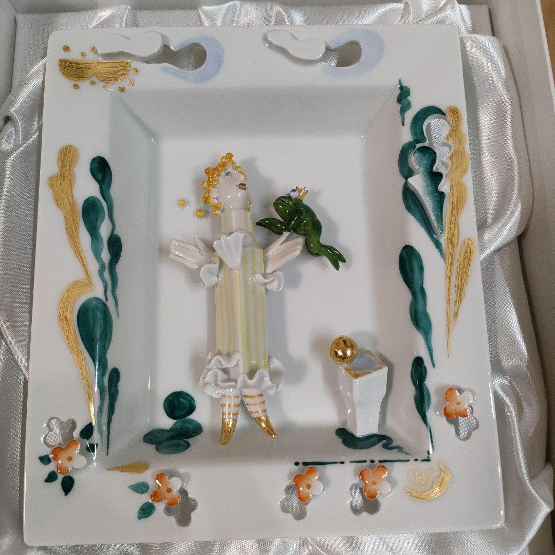 新品　マイセン　メルヘンプラーク　『カエルの王様』2013