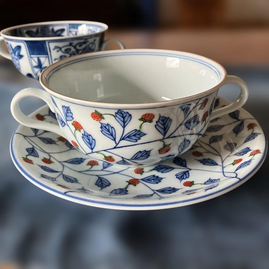 源右衛門　スープカップ　２個